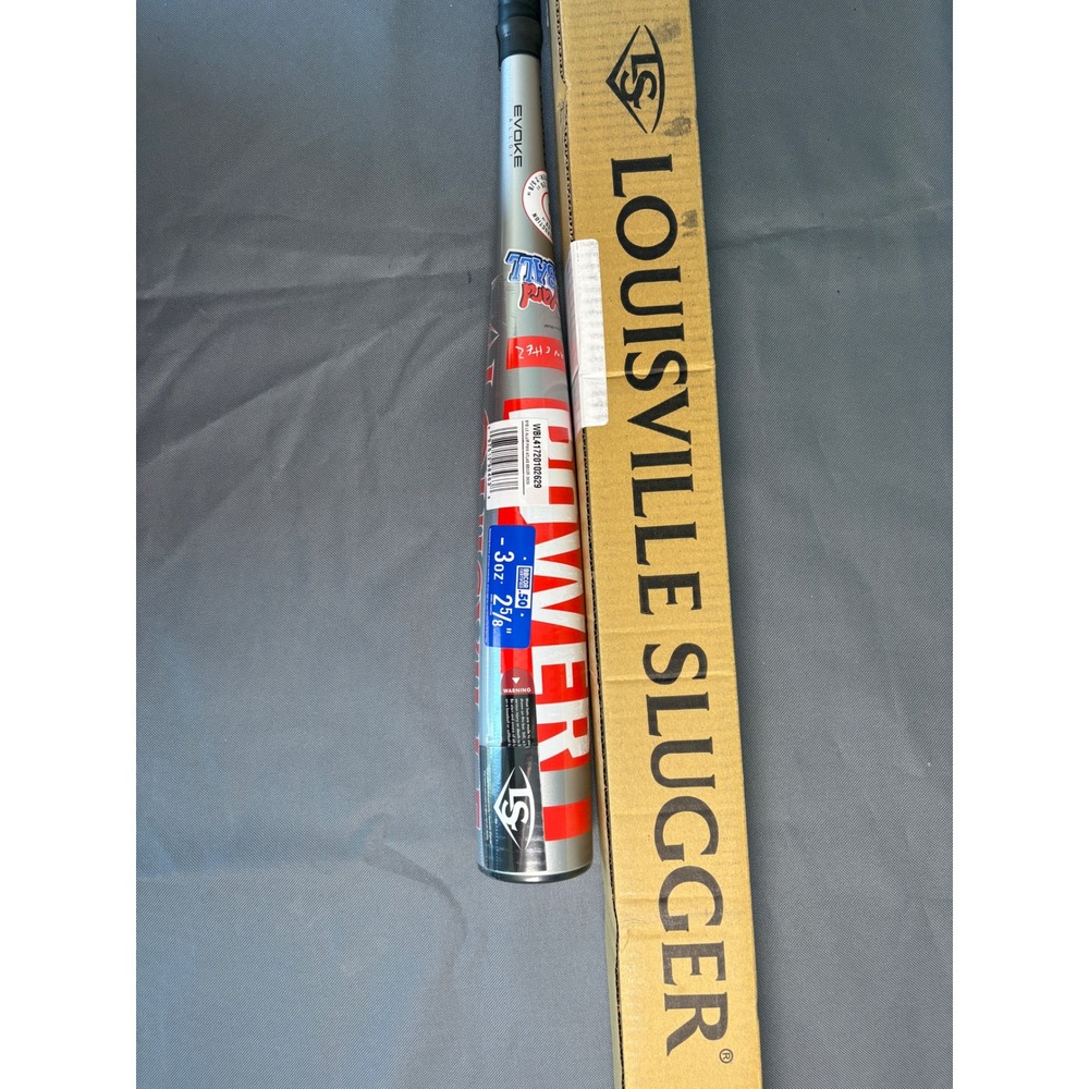 Louisville Slugger Aluminum Power BBCOR Baseball Bat 29in 26oz Evoke Alloy‎ -3